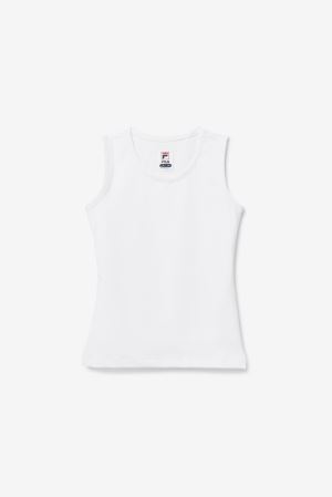 FILA Core Fullback Tank Clothing White,Kids Tennis | CA.GTXQDV840